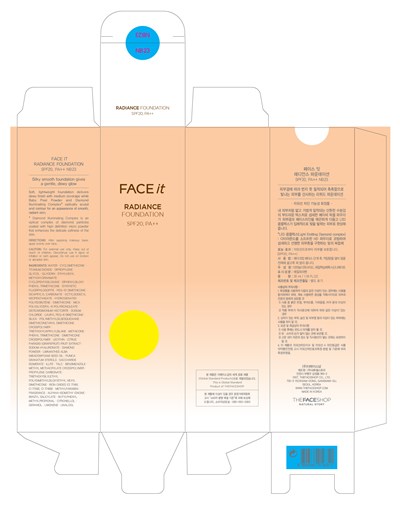 Face It Radiance Foundation Spf20 Nb23 (Face It Radiance Foundation Spf20 Nb23  Original)